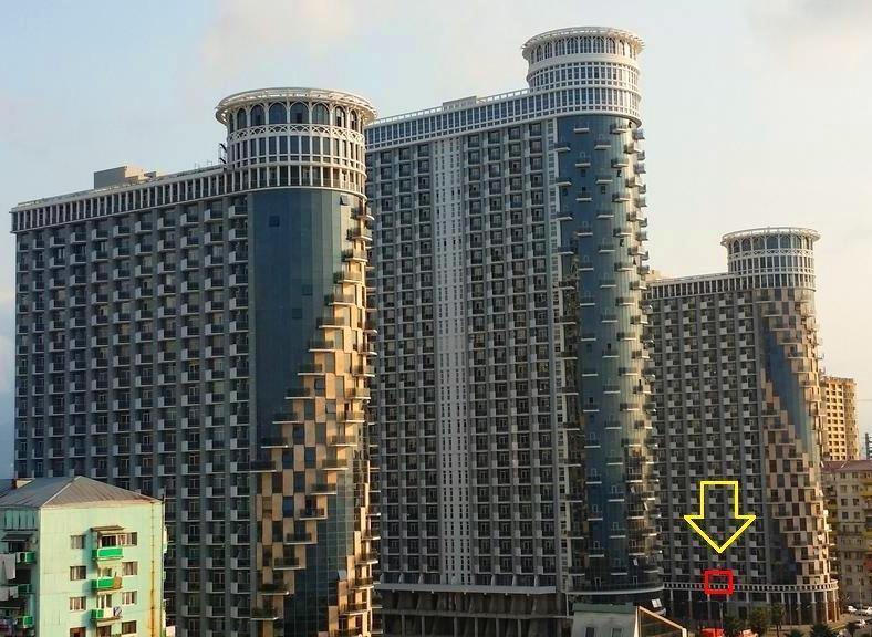 Appartement Orbi Sea Towers Block G à Batoumi Extérieur photo